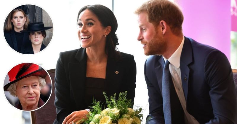 Was Harry and Meghan’s Exit Statement in 2020 a 'Swipe' at the Queen and Beatrice and Eugenie?