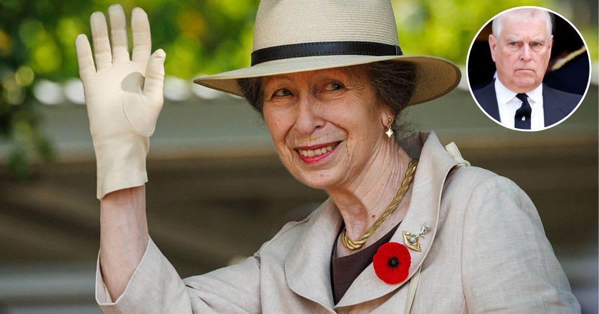 Princess Anne visits the Gallipoli Barracks on Remembrance Day; (Inset) Andrew Mountbatten Windsor at the Duchess of Kent's funeral service. Cover Image Source: Getty Images| Patrick Hamilton-Pool; (Inset) Max Mumby/Indigo