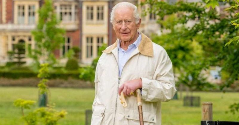 King Charles Beams in New Portrait as He Celebrates 77th Birthday at Sandringham Estate