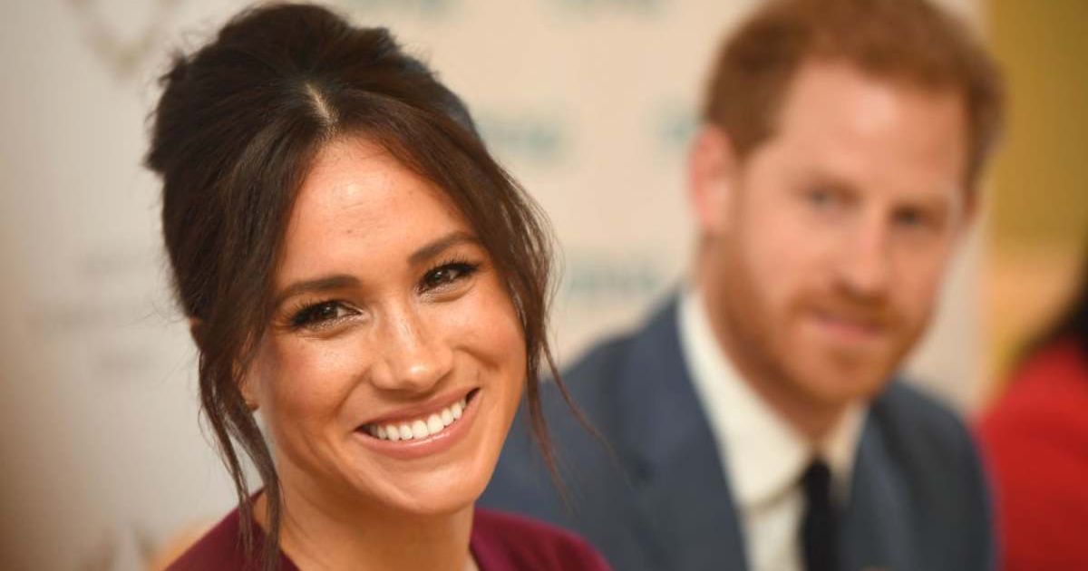 Meghan and Prince Harry attend a roundtable discussion on gender equality with QCT and One Young World at Windsor Castle on October 25, 2019. (Image Source: Getty Images | Photo by Jeremy Selwyn - WPA Pool
