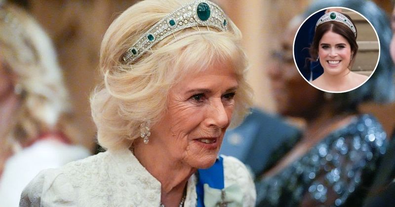 Queen Camilla Steps Out in Princess Eugenie’s Wedding Tiara — But the Timing Raises Eyebrows