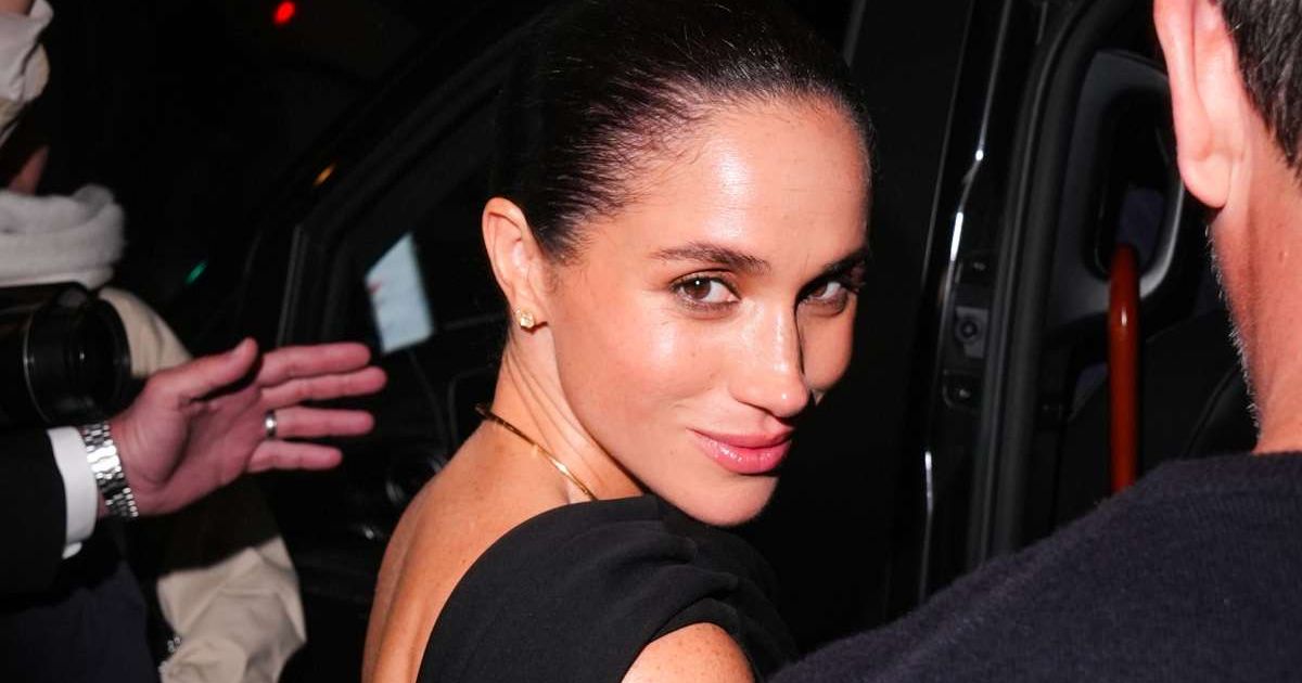 Meghan Markle is seen during the Womenswear Spring Summer 2026 as part of Paris Fashion Week on October 05, 2025, in Paris, France. (Cover Image Source: Getty Images | Andrea Cremascoli)