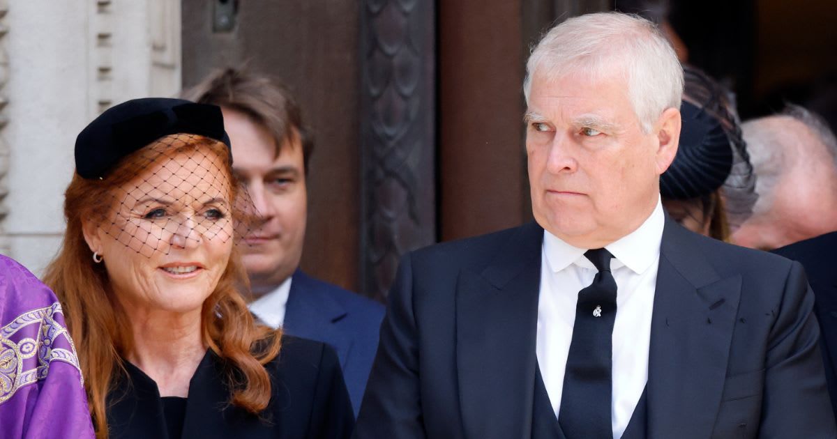 Sarah Ferguson and Andrew Mountbatten-Windsor attend the Duchess of Kent's funeral. (Cover Image Source: Getty Images | Max Mumby/Indigo)