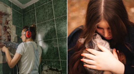 Omaha woman’s cat vanished during a bathroom remodel — three weeks later, faint meows made her freeze when she realized where they came from