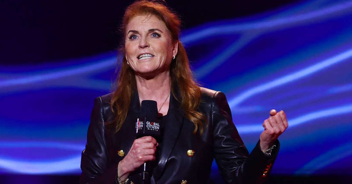 Sarah Ferguson speaks on stage at the Global Citizen NOW: Melbourne & Global Citizen Nights at the Palais Theatre. (Cover Image Source: Getty Images | Graham Denholm Images for Global Citizen)