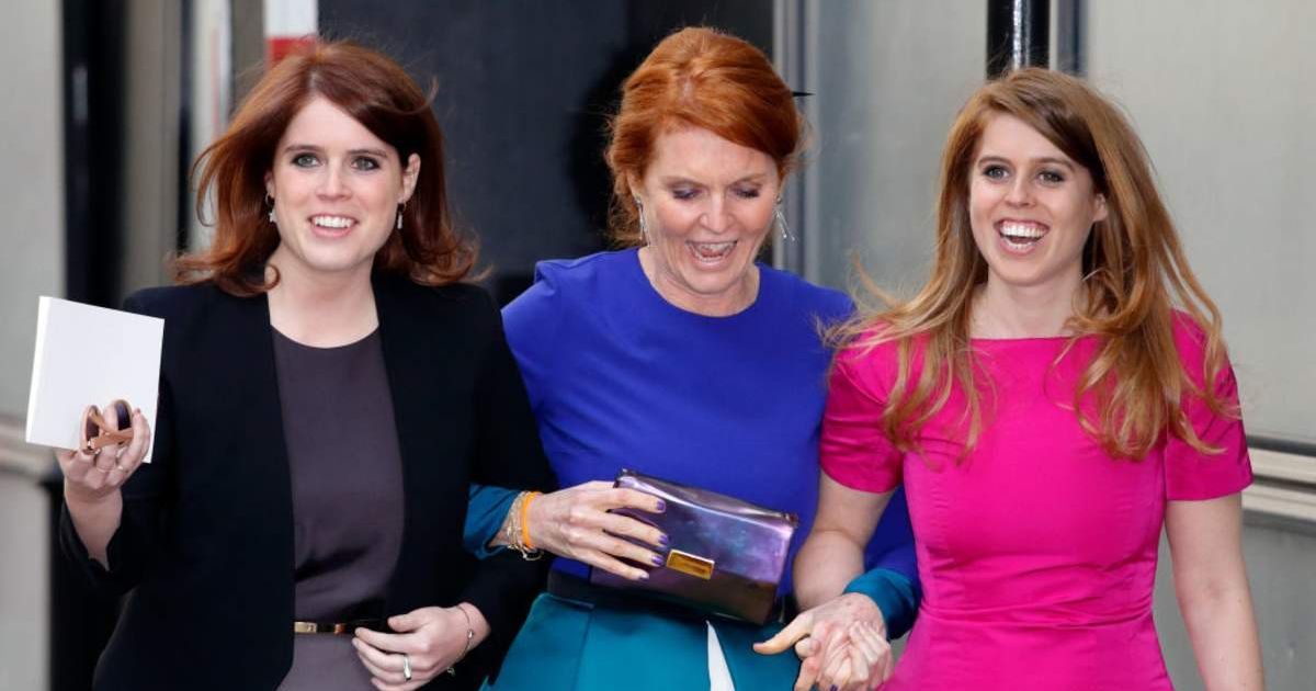 Sarah Ferguson, Princess Beatrice, and Princess Eugenie attend a wedding at St Stephen Walbrook church in London. (Cover Image Source: Getty Images: Max Mumby/Indigo)