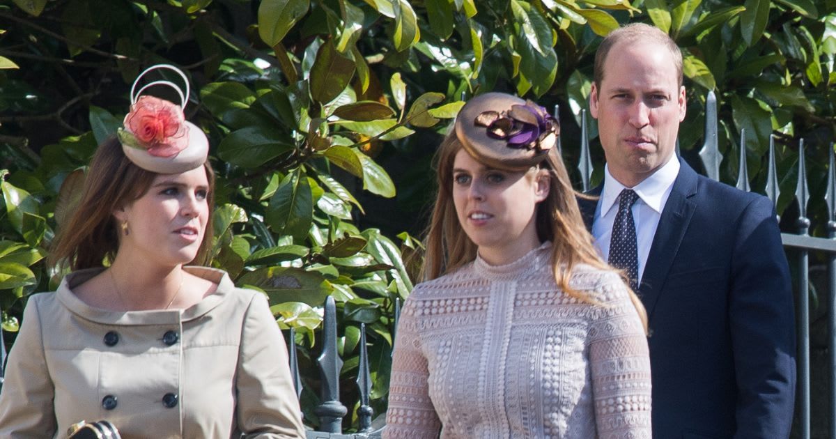 Prince William, Princess Beatrice of York and Princess Eugenie of York (L) attend Easter Day Service at St George's Chapel. (Cover Image Source: Getty Images | Samir Hussein/WireImage)