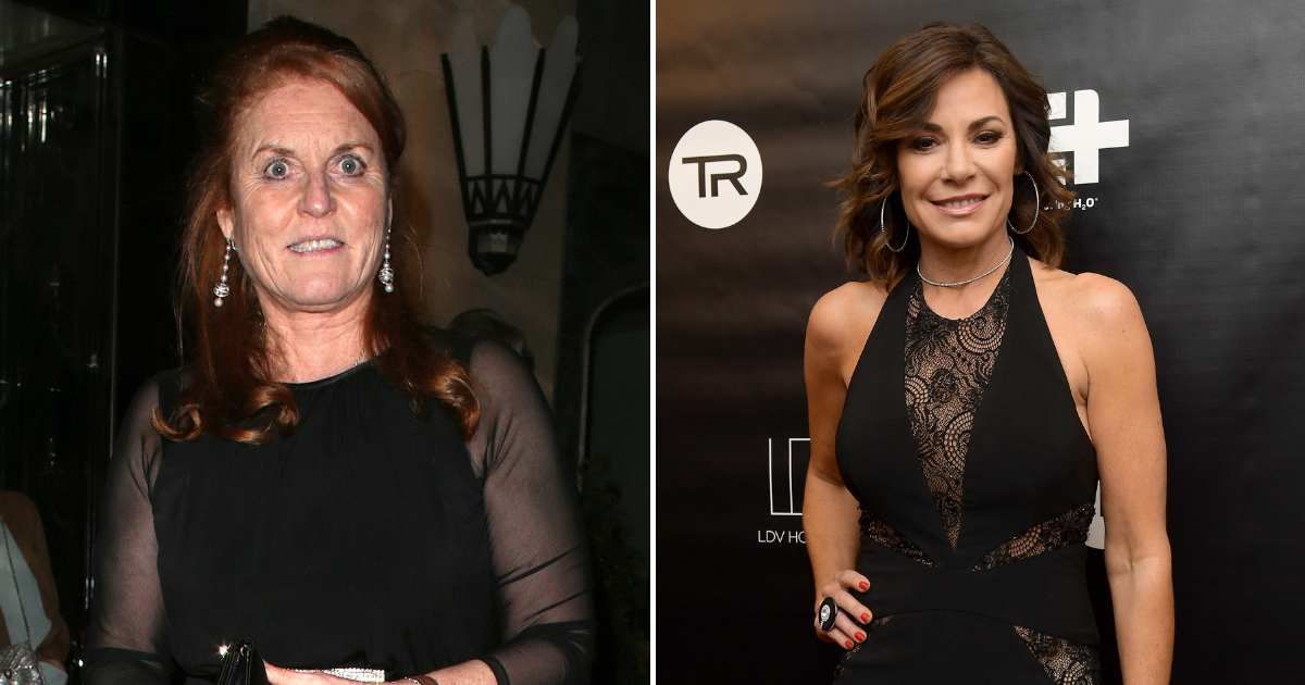 (L) Sarah Ferguson attends Dame Joan Collins' 88th birthday and 20th wedding anniversary; (R) TV personality LuAnn de Lesseps attends 'RHONY' Season 10 Premiere. Cover Image Source: Getty Images | (L) Ricky Vigil; (R) Ben Gabbe