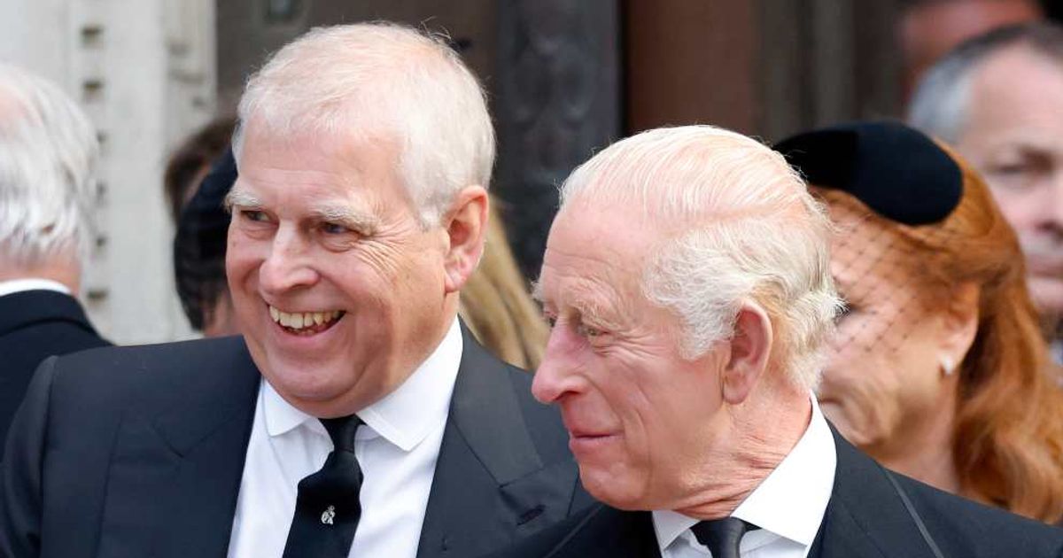 Andrew Mountbatten-Windsor and King Charles III attend Katharine, Duchess of Kent's Requiem Mass service at Westminster Cathedral. (Cover Image Source: Getty Images | Max Mumby)