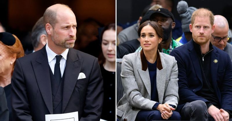 William Won't Strip Harry and Meghan's Titles as He No Longer Sees Them As 'Strategic Threat'