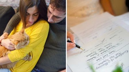 Couple realized their ailing cat would not make their wedding — so they did something without telling their family