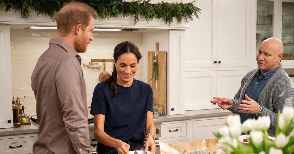 Meghan Markle and Prince Harry on 'With Love, Meghan: Holiday Celebration.' (Cover Image Source: Jake Rosenberg | Netflix)