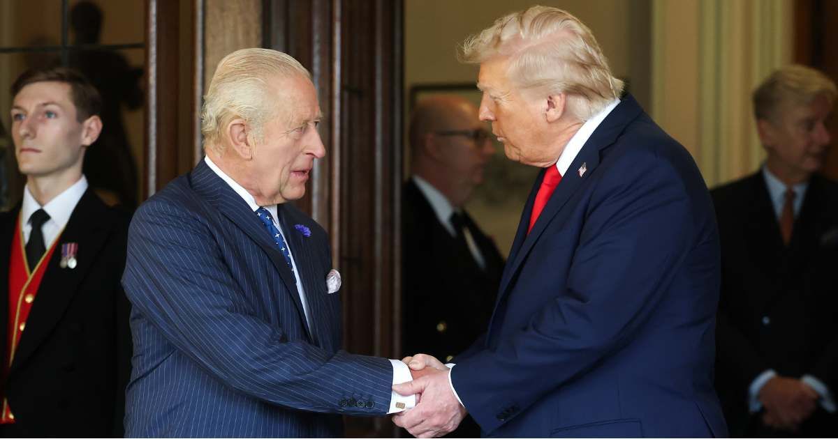 King Charles and Donald Trump say their farewells after the UK state visit. (Cover Image Source: Getty Images | Chris Jackson)