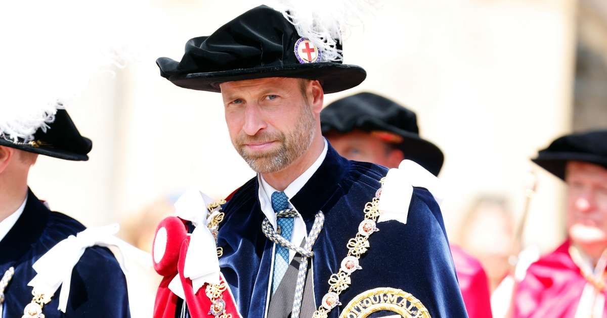 Prince William, wearing the Mantle and Tudor bonnet of the Order of the Garter he attends the Order of the Garter service at St. George's Chapel. (Cover Image Source: Getty Images | Max Mumby | Indigo)