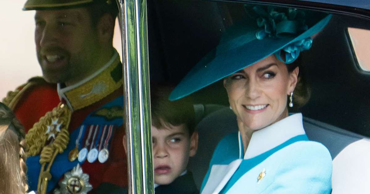 Prince William, Kate Middleton, and Prince Louis arrive by car at Trooping the Color, 2025. (Cover Image Source: Getty Images| Samir Hussein/WireImage)