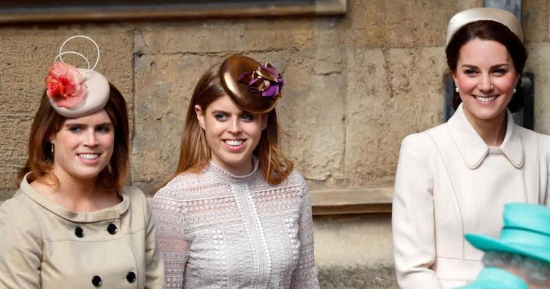 Beatrice & Eugenie Show Up at King Charles' Christmas Lunch After Snubbing Kate's Concert