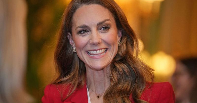 Kate Middleton Steps Out in Red Power Suit With a Hidden Meaning Not Many Noticed