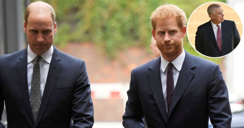 William & Harry Might Be Monitoring Andrew’s Royal Lodge Exit ― and Not for the Reason You Think