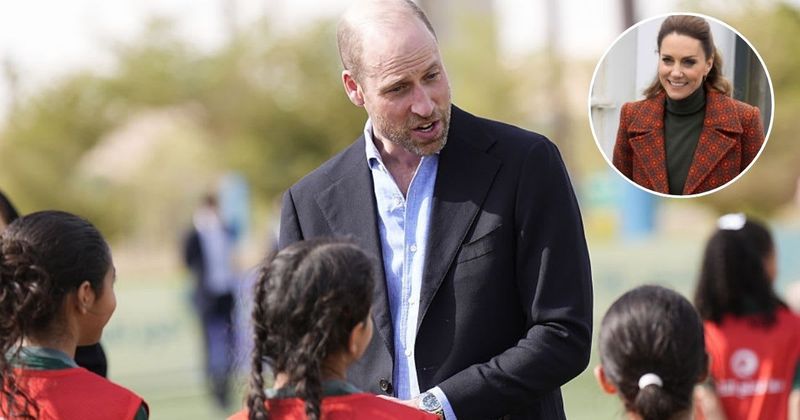 Prince William Gets Questioned About Kate Middleton During Saudi Trip — His Response is Perfect