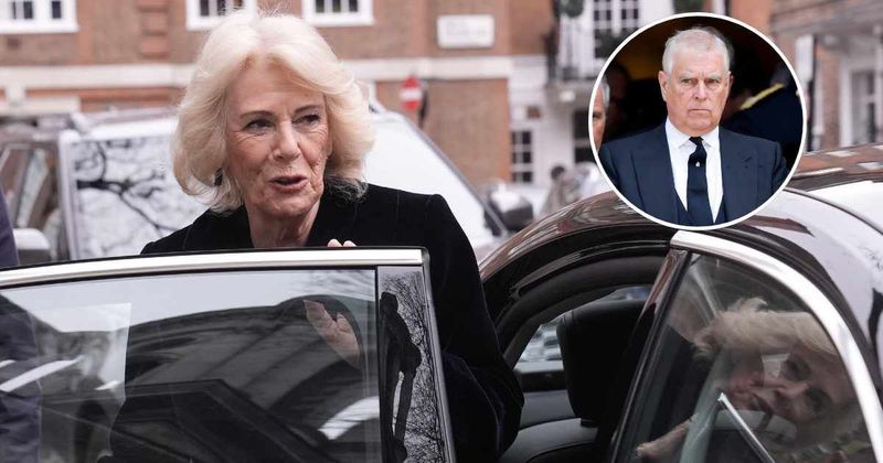 Queen Camilla Dodges Questions About Andrew's Arrest at Recent Outing [Video]