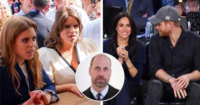 William Allegedly Freezes Out Beatrice and Eugenie — While Harry and Meghan Make Quiet Moves