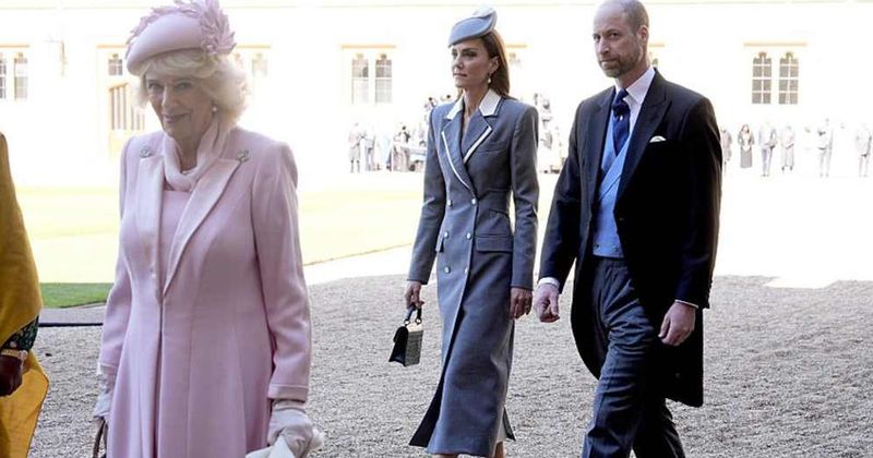 Kate Delivers the Perfect Curtsy for Camilla — but It's William's Reaction That Raised Eyebrows