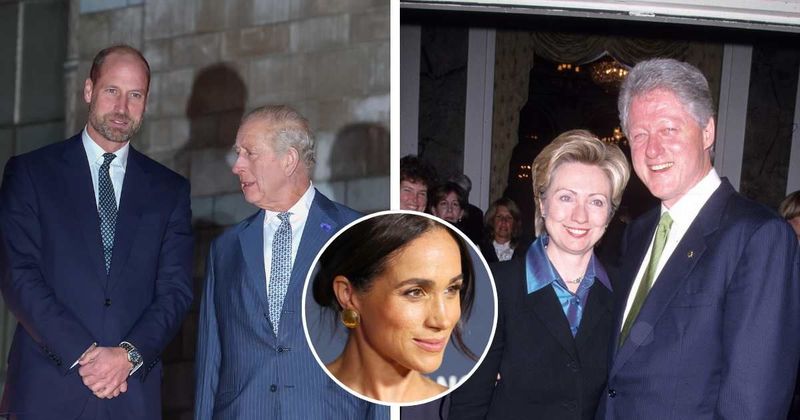 Charles and William Distance Themselves from the Clintons — And Meghan May Be Part of the Reason