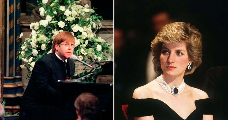 Photographer Reveals How Elton John Helped Ease 'Tensions' at Diana’s Funeral: ‘There Was Anger’