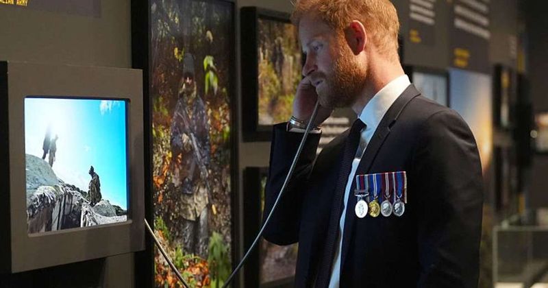 Harry Pulls Out His Old Service Medals for Day 2 of 'Faux' Royal Tour — and Fans Have a Lot to Say