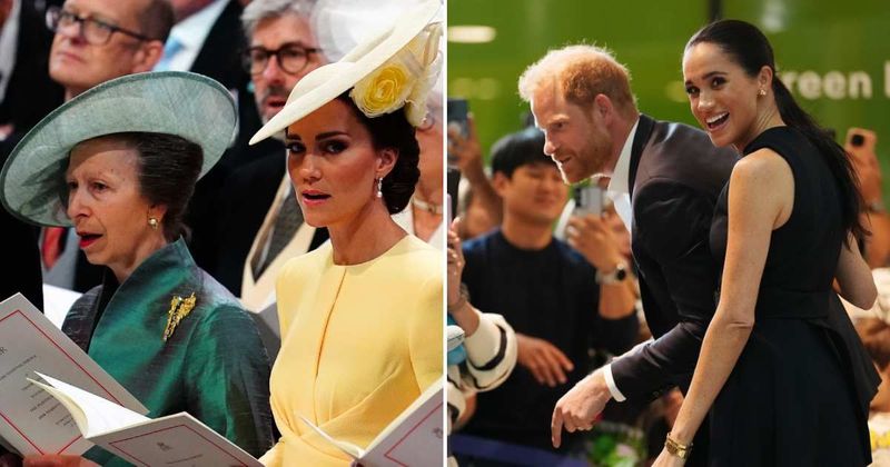 Kate and Anne Prepare for Major Occasion as Harry and Meghan Continue Faux Royal Tour
