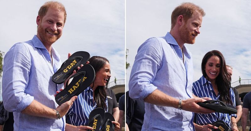 Harry & Meghan Burst into Laughter Over Unexpected Aussie Gift That Breaks Tradition