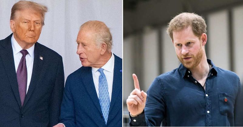 Trump Vows to Discuss ‘Everything’ With Charles During US State Visit ― but Will That Include Harry?