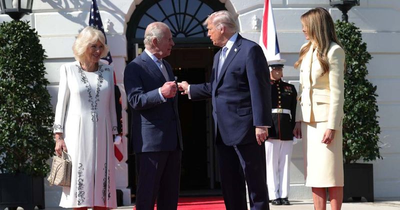 King Charles’ Bizarre Handshake with Trump Has Fans Saying the Same Thing: 'He Wasn’t Having It'