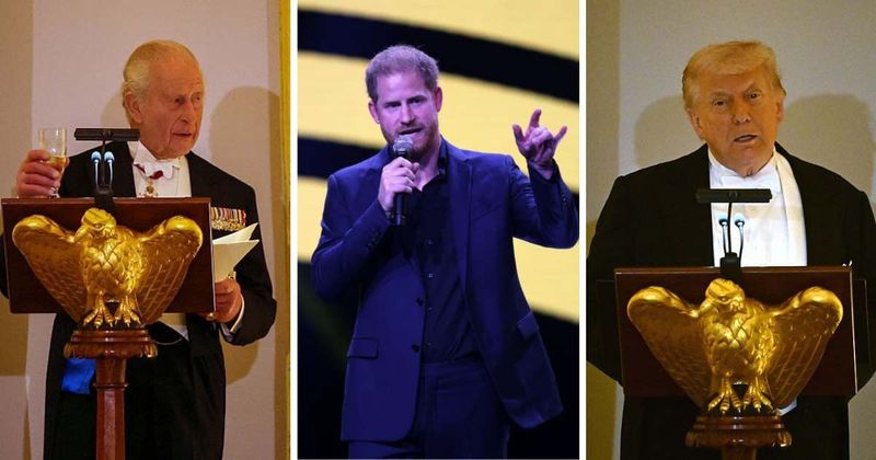 King Charles Seemingly Picks a Side in the Harry-Trump Spat During Congress Address