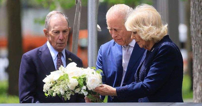 King Charles and Queen Camilla Visit 9/11 Memorial to Start New York Tour on Solemn Note