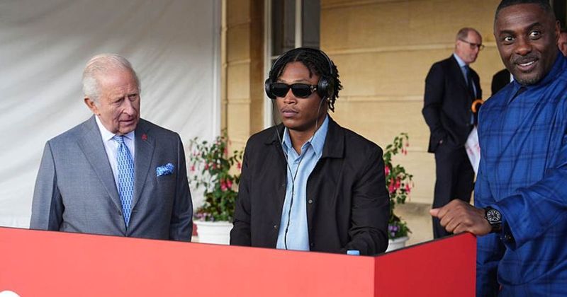 King Charles Turns DJ Yet Again — This Time With Idris Elba at Palace Garden Party [Watch]