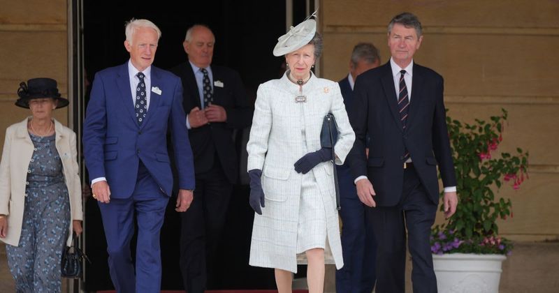 Princess Anne Hosts Final Garden Party for WWII Veterans ― and Her Moment With 100-Year-Old Guest Stole the Show