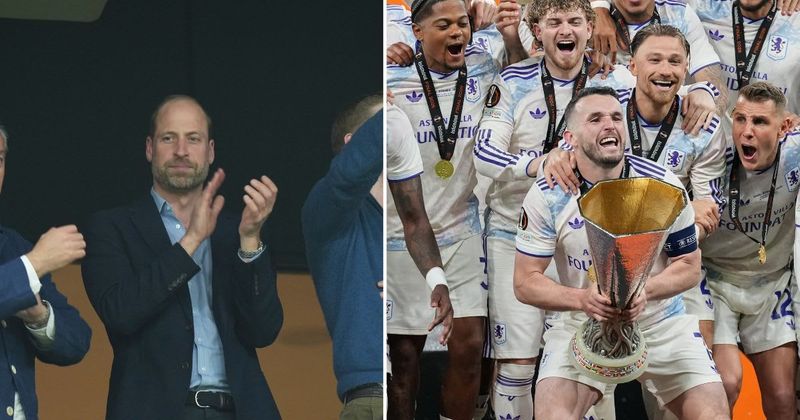 Prince William Stops By Aston Villa’s Locker Room — and Captain John McGinn Had a Hilarious Request