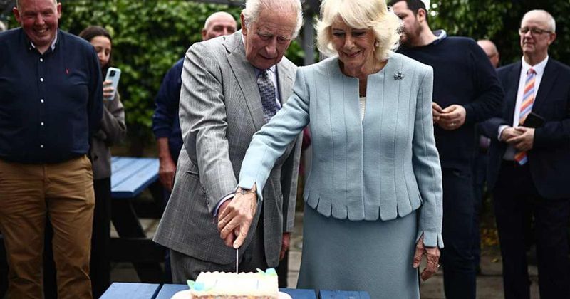 King Charles Had the Perfect Comeback After an Onlooker Mocked His Cake-Cutting Skills — Watch