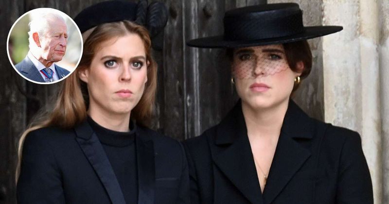 Prince William Reportedly Left Fuming as Charles Sends 'Mixed Messages' on Beatrice & Eugenie's Fate