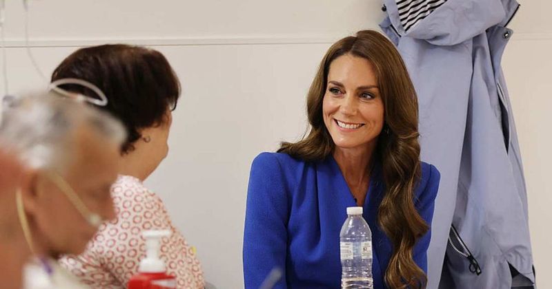 Princess Kate Gives Young Boy Battling Cancer Emotional Advice During Hospital Visit — Watch