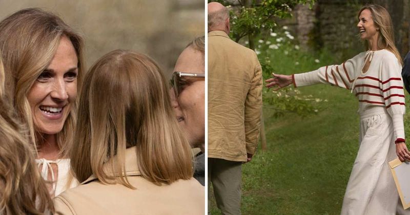 Harriet Sperling Looks Right at Home as Wedding Celebrations Officially Begin [Photos]