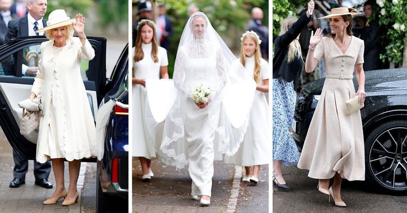Did Kate Middleton And Queen Camilla's Outfits Steal Harriet Sperling's Spotlight As The Bride