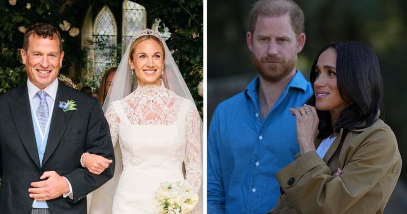 Peter Phillips and Harriet Sperling Got Married — But Why Did the Press Obsess Over Harry and Meghan?