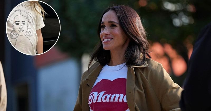 Meghan Markle Gives Rare Glimpse Into Home Life With Harry—But It's Lilibet's T-Shirt That Stands Out