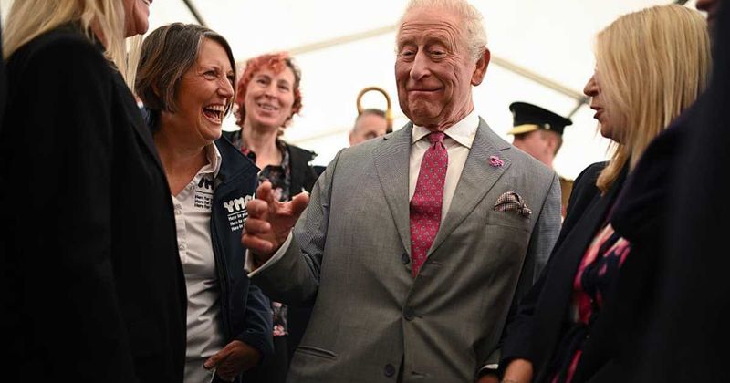 King Charles Has the Most Wholesome Reaction After Woman Calls Him ‘Darling’ During Official Visit