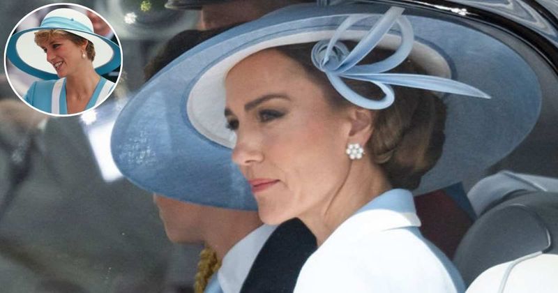 Kate Middleton Pays a Sweet Tribute to Princess Diana With Her Trooping the Colour Look