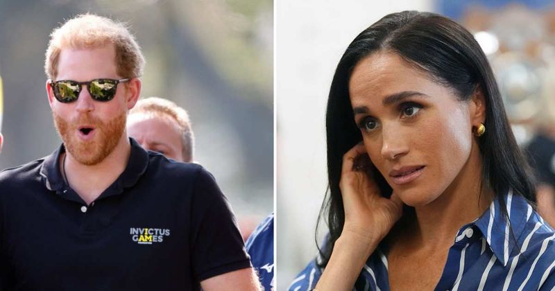Prince Harry Serves BBQ, Photobombs Fans and Charms in Apron on Solo Trip Away From Meghan — Photos