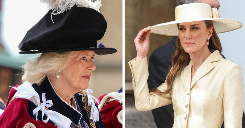 Why Queen Camilla Stepped Out in Garter Robes — But Princess Kate Could Only Watch From the Sidelines