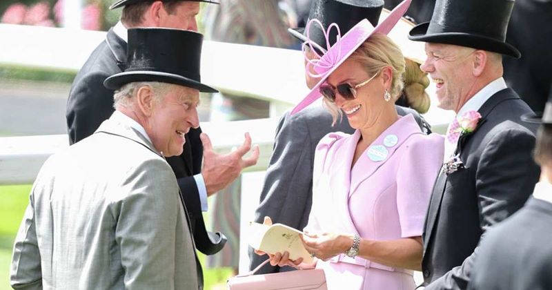 Zara Tindall Greets King Charles Not Once, but Thrice at Ascot — And His Reaction Was Priceless [Watch]